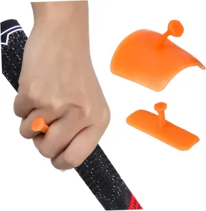 1 Set Golf Grip Trainer Silicone Pad Golf Grip Aid for Training Tool Swing Path Correcti