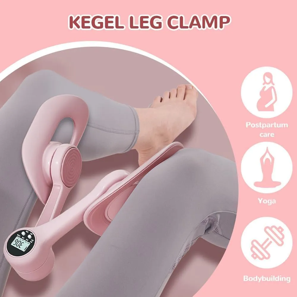 2025 New Thigh Master Pelvic Floor Trainer,360°Rotation Thigh Master Hip Exerciser,Ergonomic Pelvic Floor Muscle Trainer with Durable Spring for at-Home Fitness