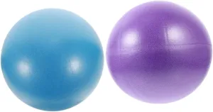 2pcs Pilates Yoga Ball Durable Fitness Balls for Enhanced Core Strengthening Balance Training Home Workouts Exercise Tools for Women
