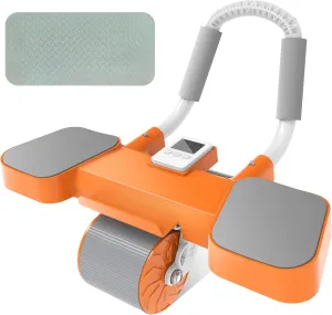 Ab Roller Wheel for Men & Women – Abdominal Exercise Equipment with Non-Slip Grips, Ab Roller Core Strength Trainer for Home Gym, Durable ABS Ab Wheel Roller for Abs Workouts & Full-Body Training