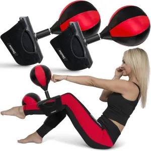 Abs Workout Equipment Punching Bag for Adults – Fun Sit Up Exercise Equipment for Crunches – Speed Punching Bag Crunches, Leg Trainer, Waist Trainer for Home Workout, Office, Fitness Gifts