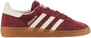 Adidas Handball Spezial W Shadow Red Burgundy White Gum Corduroy Women's Size 9