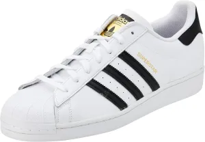 adidas Men's Superstar' Sneaker, Footwear White Core Black, 9