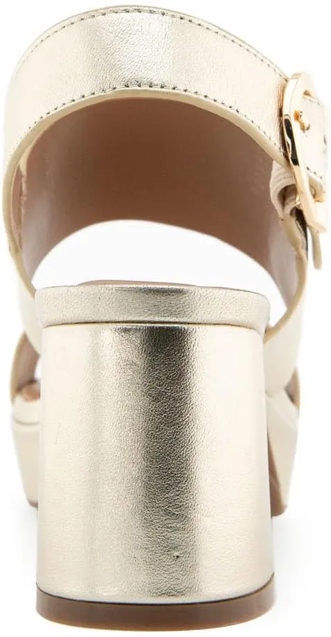 Aerosoles Women's Camera Platform Heeled Sandal
