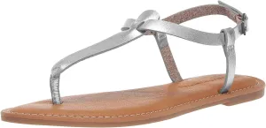 Amazon Essentials Women's Casual Thong Sandal with Ankle Strap