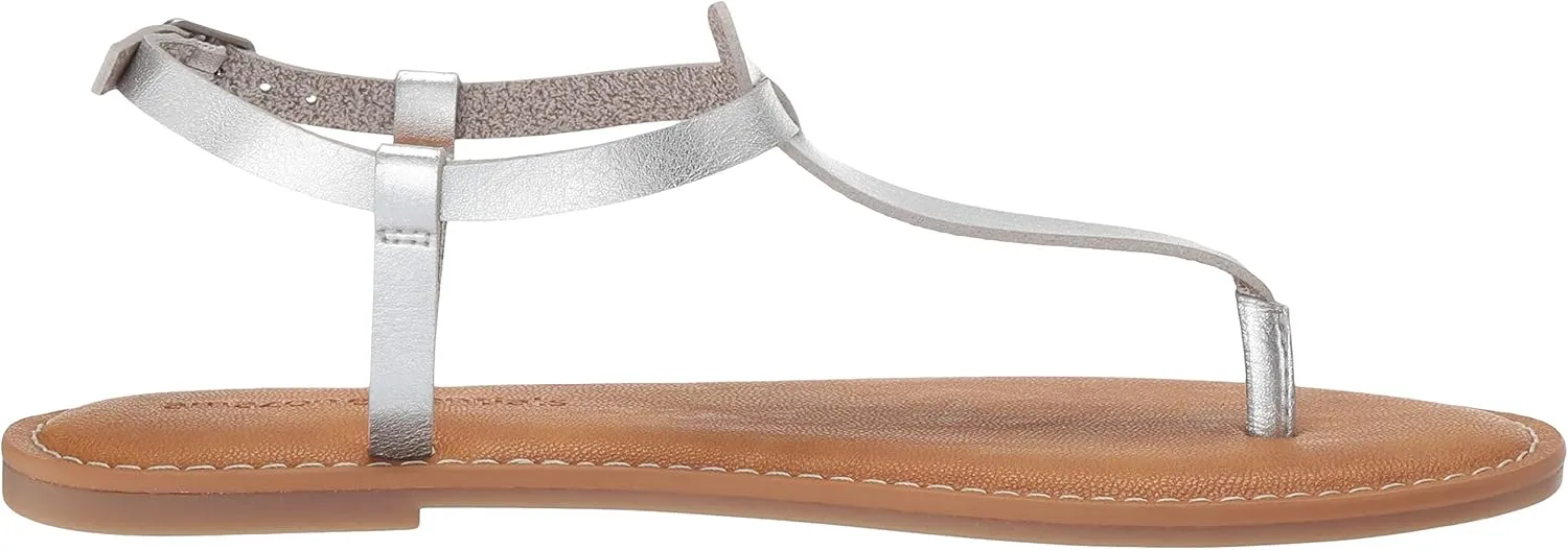 Amazon Essentials Women's Casual Thong Sandal with Ankle Strap