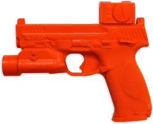 American Safety Trainers - Non-Functional Solid Polymer Training Guns - Blaze Orange - U.S.A. - Safe Practice Aides - Fits Model Specific Holsters