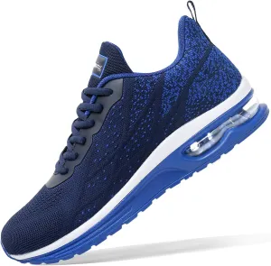 AUPERF Men's Running Shoes Lightweight Breathable Workout Footwear Walking Sports Tennis Sneaker