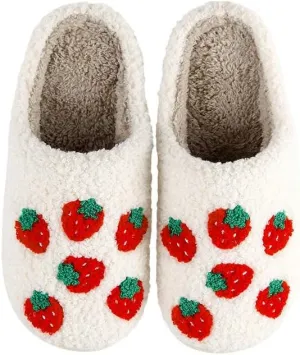 Bad Cute Bunny Slippers for Women Men Cartoon embroidery Warm indoor bedroom Winter Love Pattern Slippers