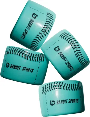 Baseball Throwing Trainer, Beginer Throwing Trainer with 4 Raised Seems, Baseball Pitching Trainer for Better More Accurate Throws, Pitching and Throwing Practice (Pack of 4)