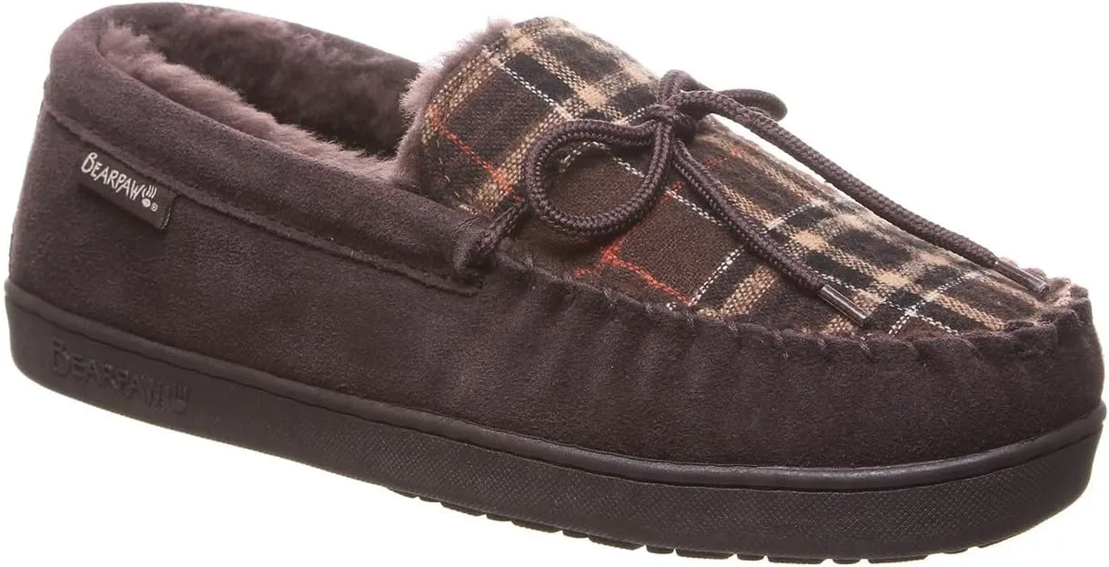 BEARPAW Men's Moc II Multiple Colors | Men's Slipper | Men's Shoe | Comfortable & Lightweight