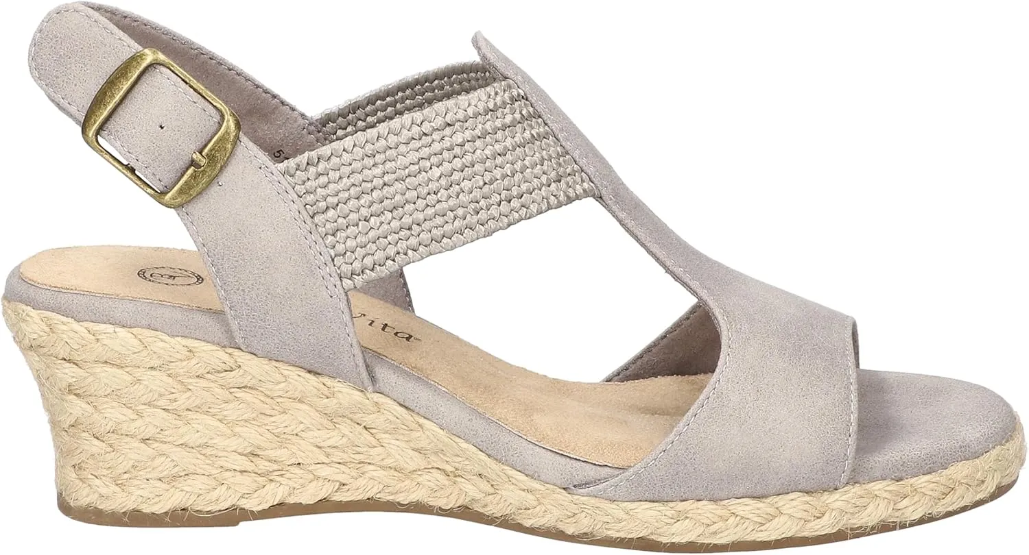 Bella Vita Women's Zayla Wedge Sandal