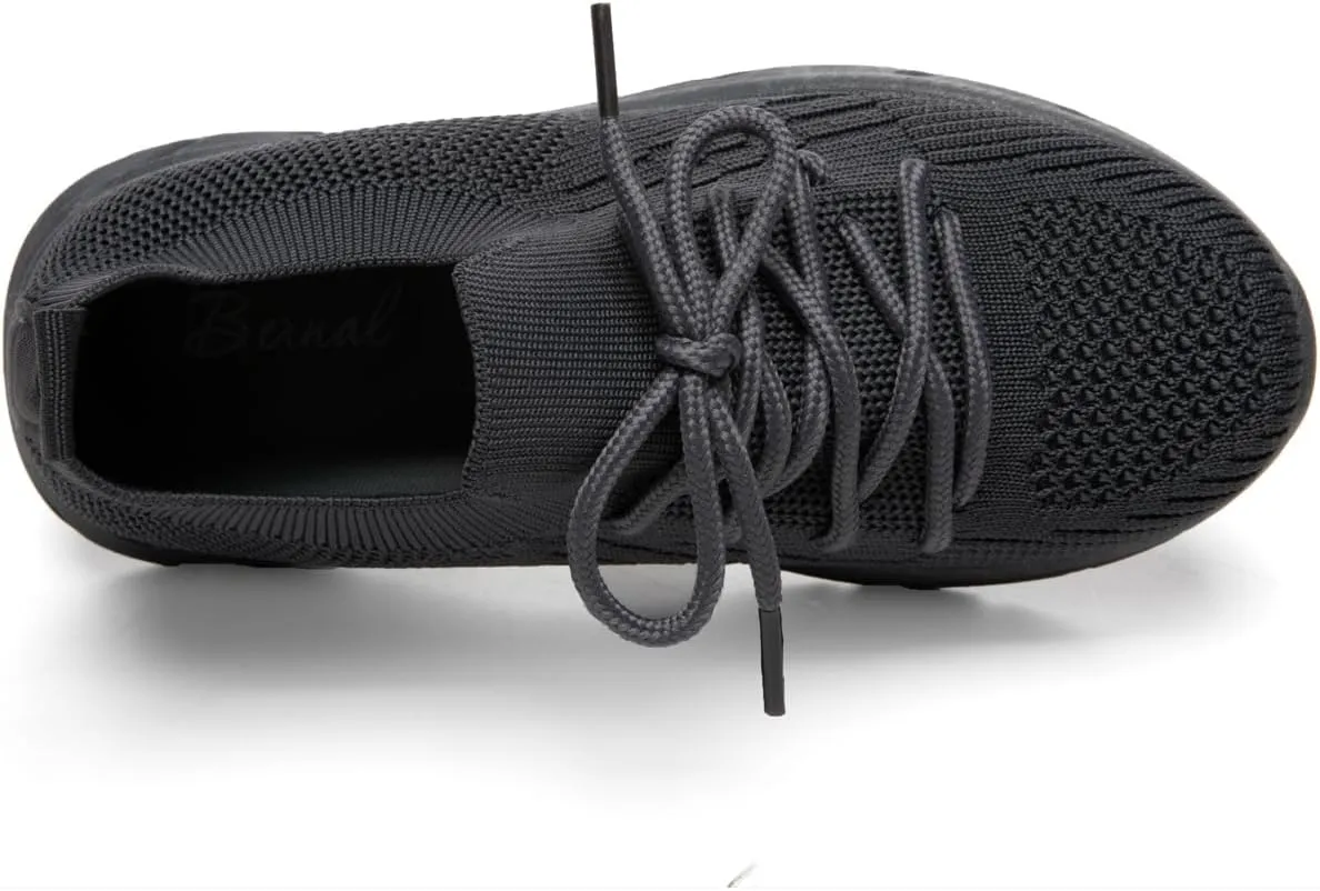 Bernal Girl/Boys Slip-On Sneakers Toddler/Little Kid/Big Kid Lightweight Fashion Breathable Tennis Walking Shoes Non Slip Runing Shoes