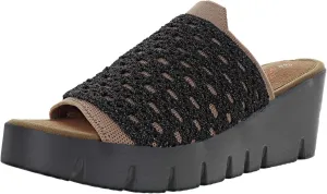 Bernie Mev Women's Venti Crochet Wedge Sandal