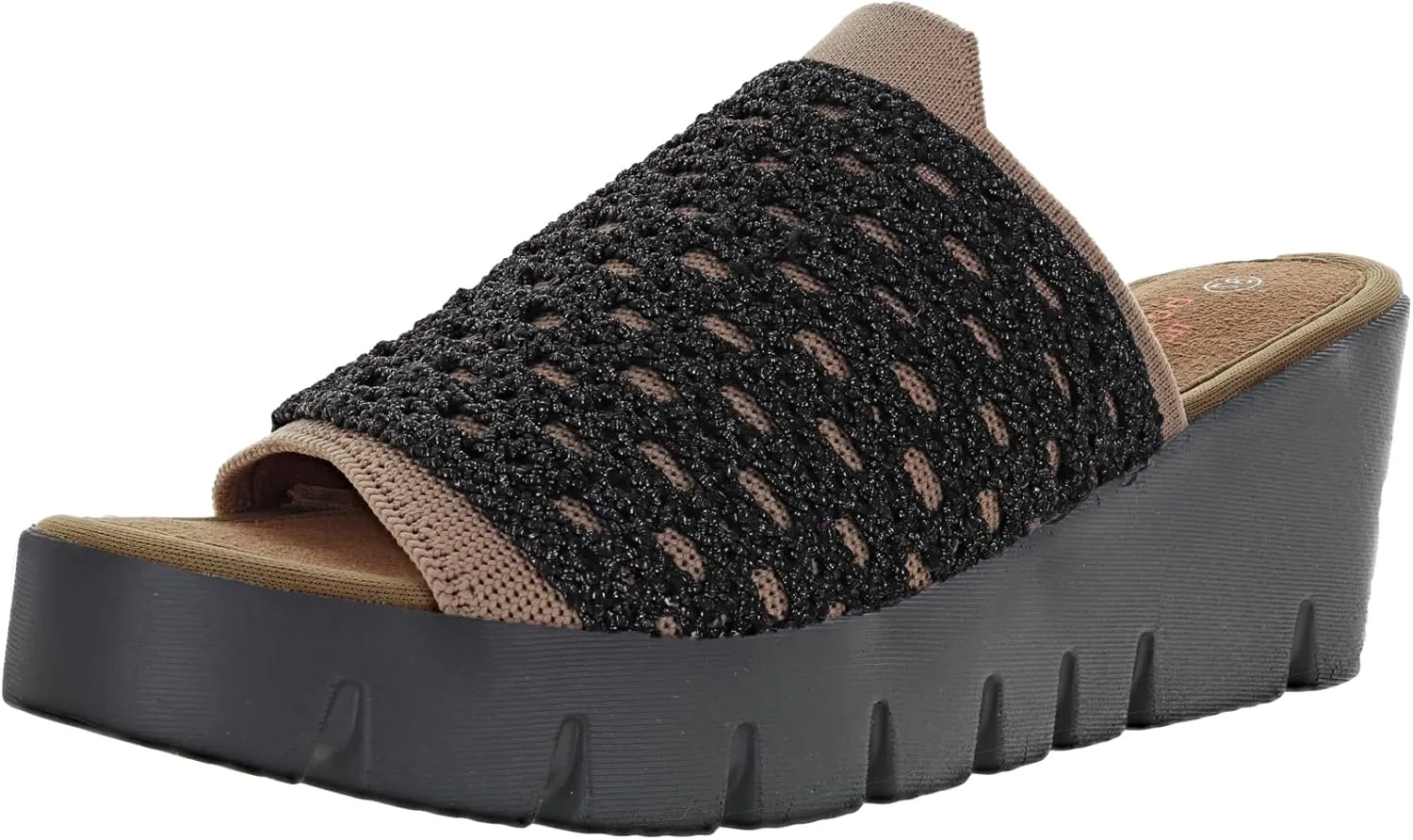 Bernie Mev Women's Venti Crochet Wedge Sandal