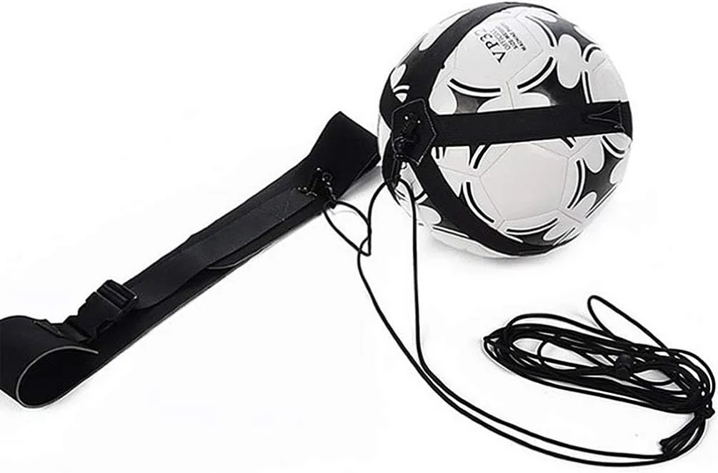 BESPORTBLE Soccer Kick Trainer Ball Bag Football Training Aid Improve Ball Control Passing Keeper Skills Strong Nylon Belt