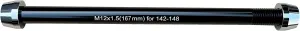 Bike Trainer Thru Axle Adapter 12MM Axle 1.0/1.5/1.75 Thread Pitch Multiple Length