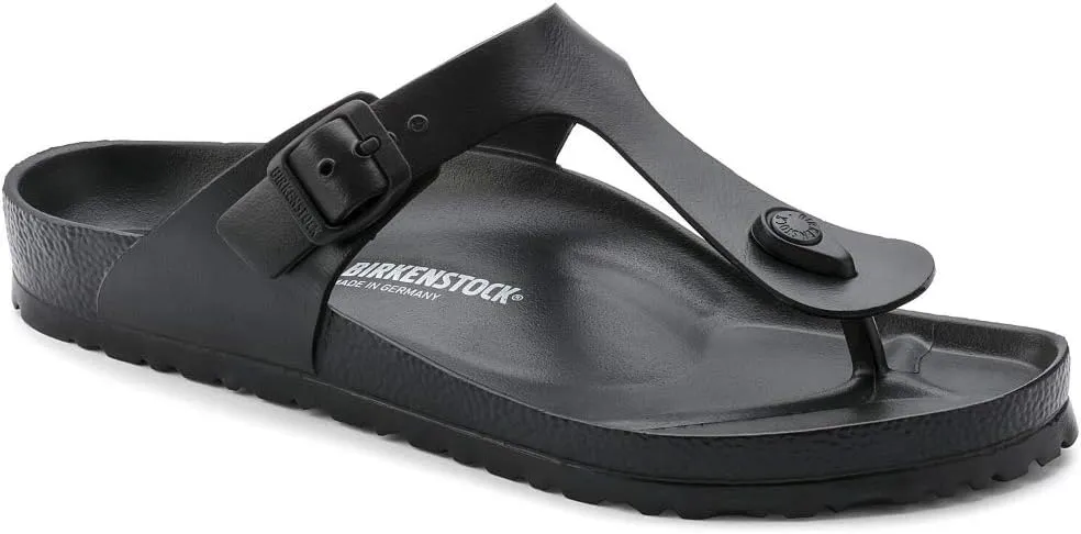 Birkenstock Women's, Gizeh Essentials EVA Thong Black 37 M