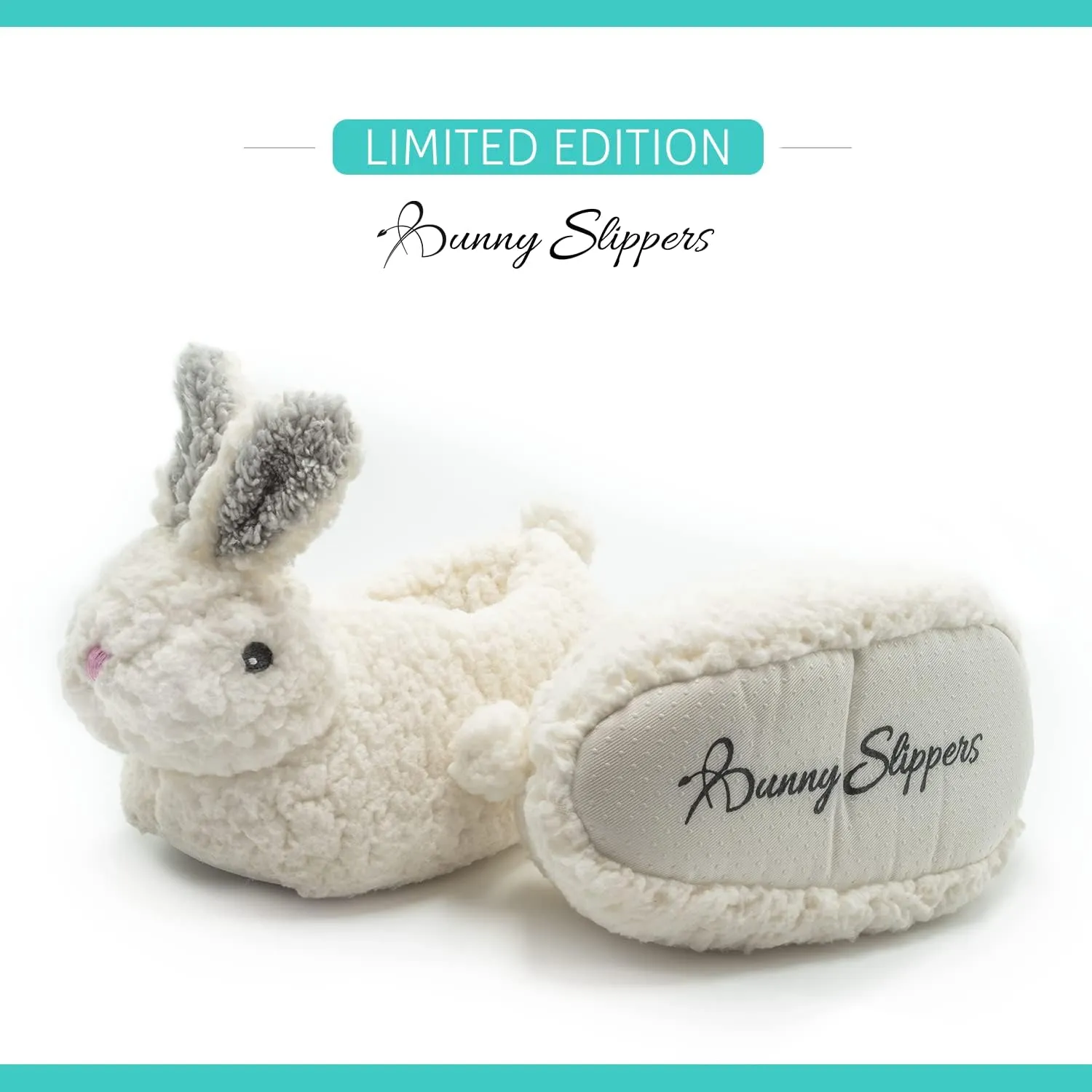 Bright Line Eating Bunny Slippers Women's House Shoes