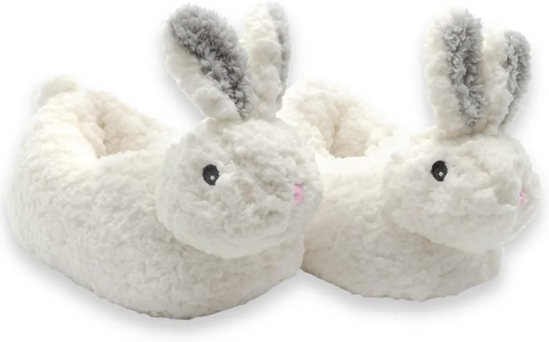 Bright Line Eating Bunny Slippers Women's House Shoes