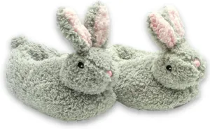 Bright Line Eating Kids Bunny Slippers, House Shoes for Big Kids
