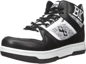 British Knights Men's Kings SL Fashion Sneaker Sneaker, White/Black, 11 medium