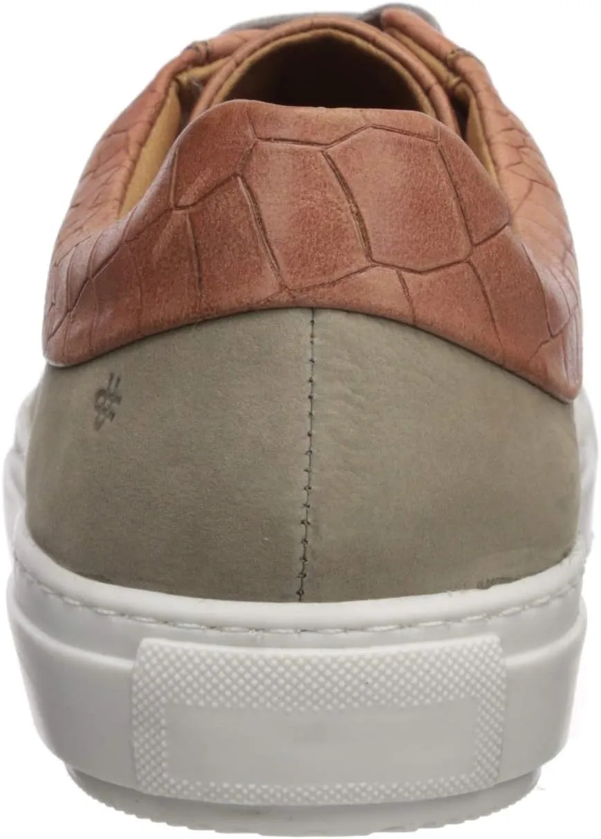 Brothers United Men's Leather Luxury Sophisticated Lace Up Sneaker