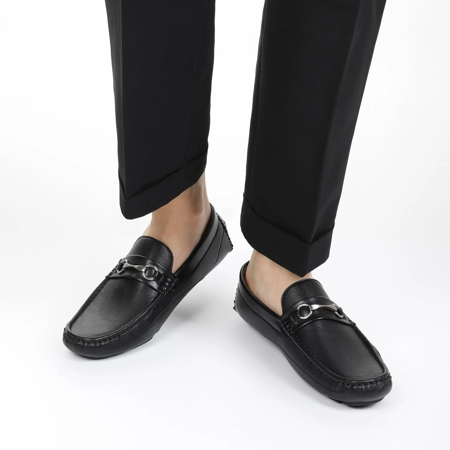 Bruno Marc Men's Driving Moccasins Penny Loafers Slip on Loafer Shoes