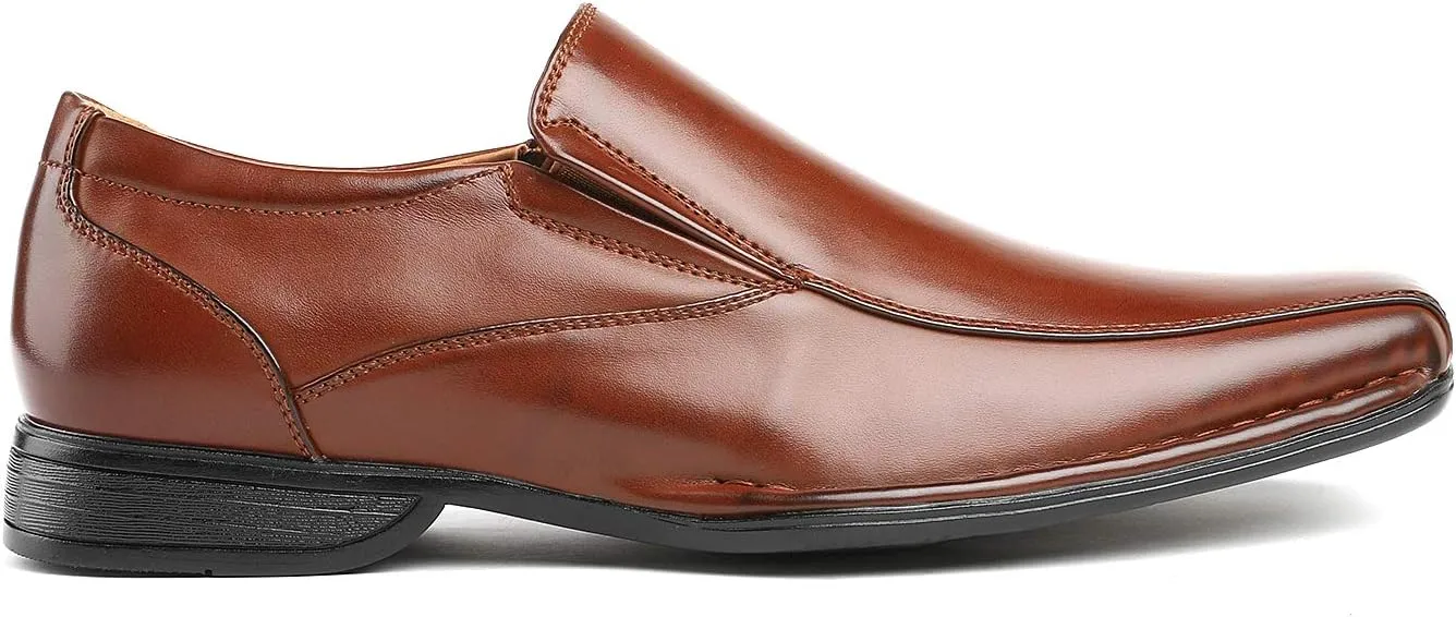 Bruno Marc Men's Giorgio Leather Lined Dress Loafers Shoes