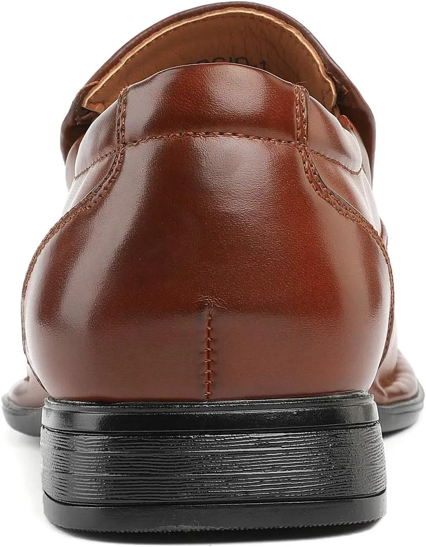 Bruno Marc Men's Giorgio Leather Lined Dress Loafers Shoes