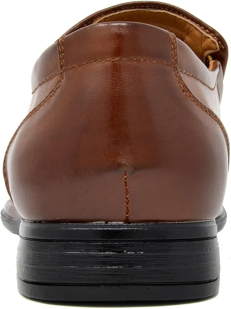 Bruno Marc Men's Giorgio Leather Lined Dress Loafers Shoes