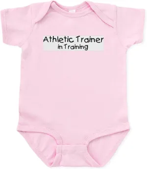 CafePress Athletic Trainer in Training Infant Bodysuit Cute Infant Bodysuit Baby Romper