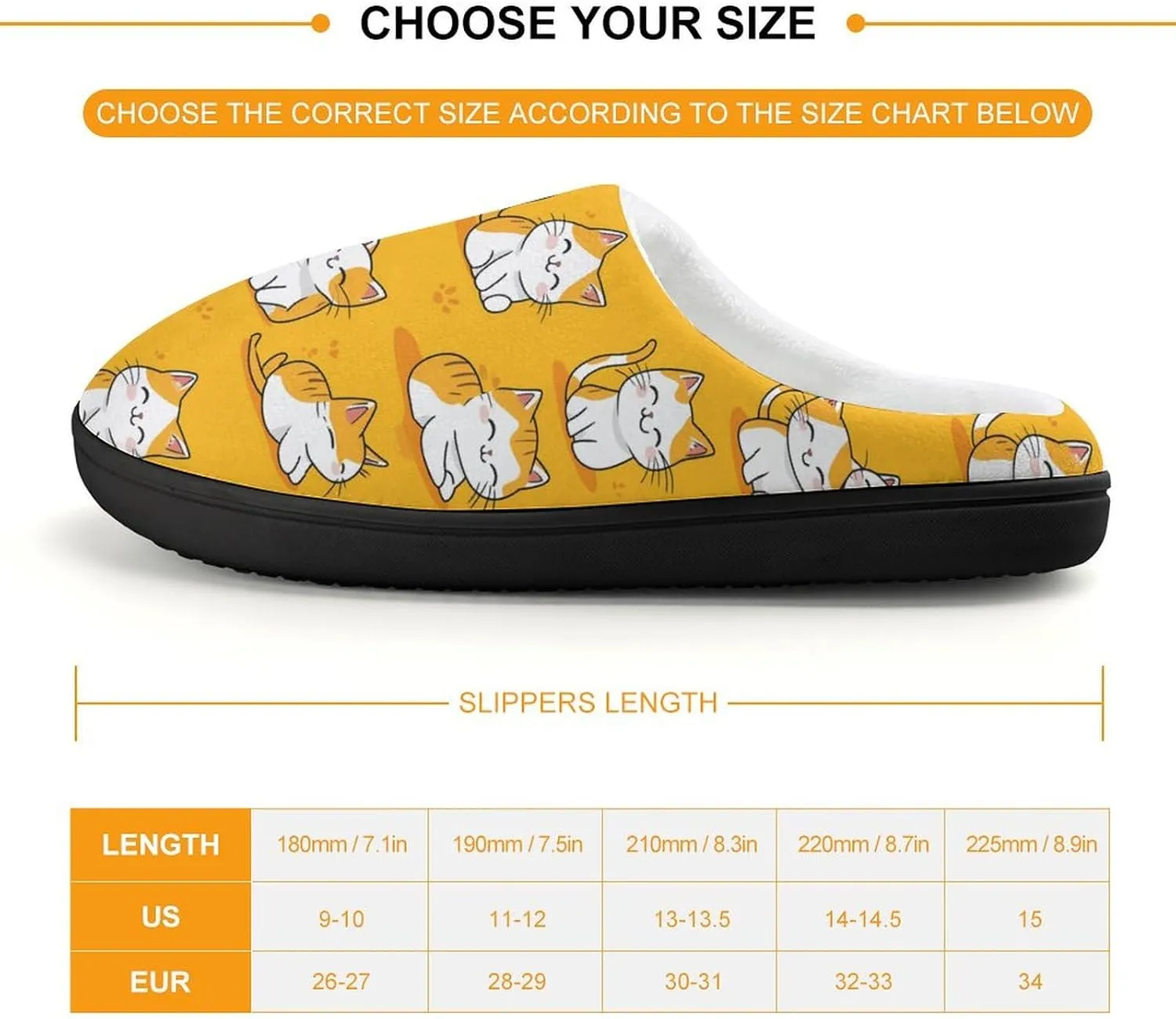 Cats Leave Paw Prints Slippers Non-slip House Slippers Home Shoes Indoor Outdoor Slippers For Girls Boys