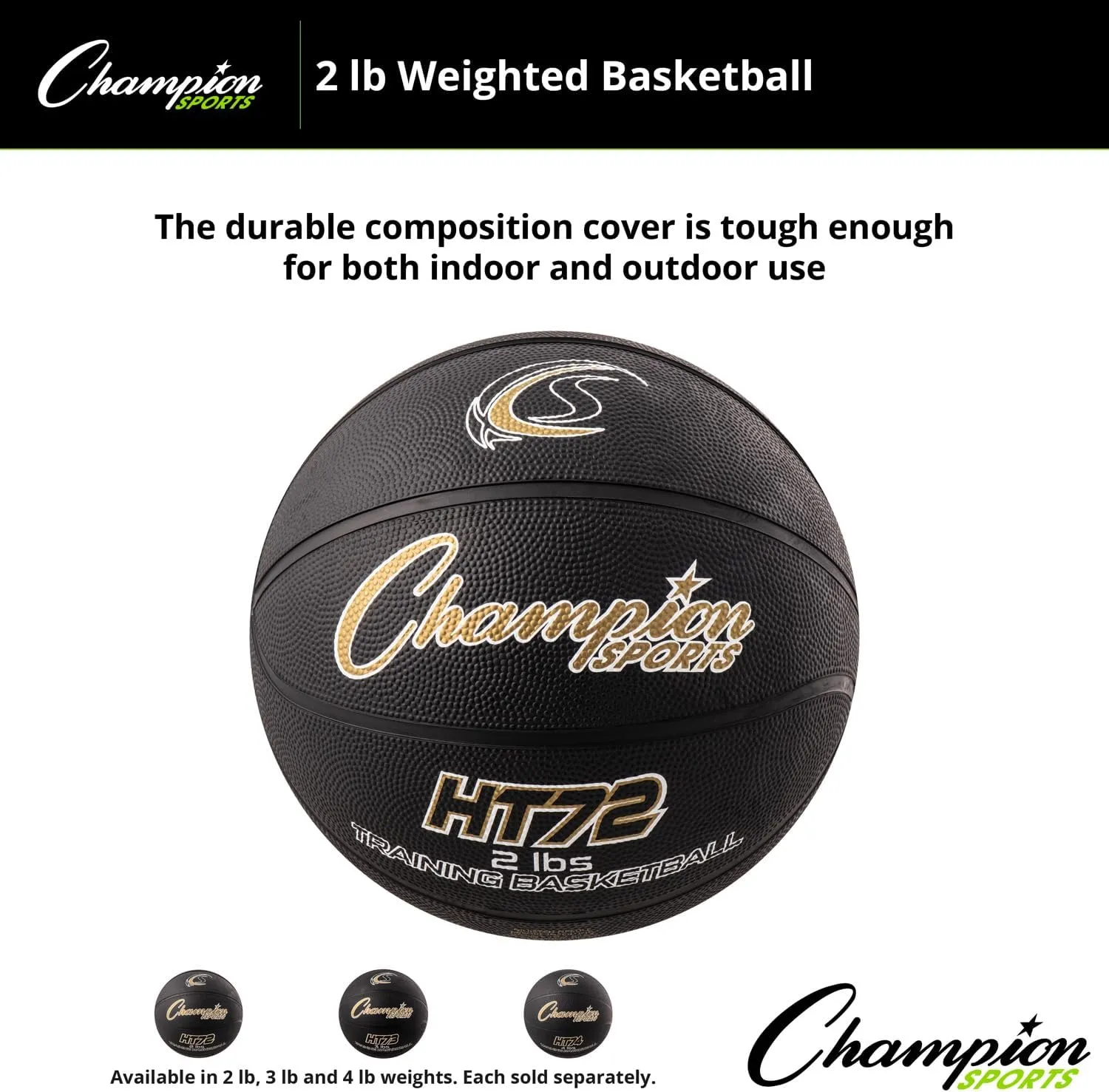 Champion Sports Weighted Basketball Trainer