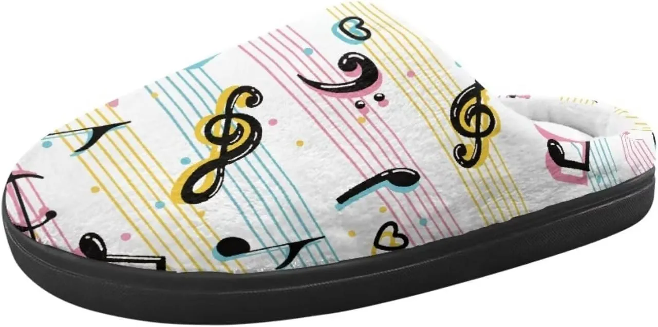 Child Plush Slip on House Slipper Plush Cozy Warm Slippers for Boys Girls