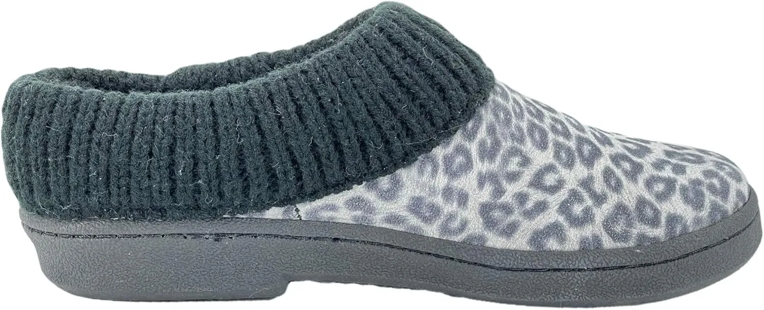 Clarks Angelina Women's Knitted Collar Clog Slipper