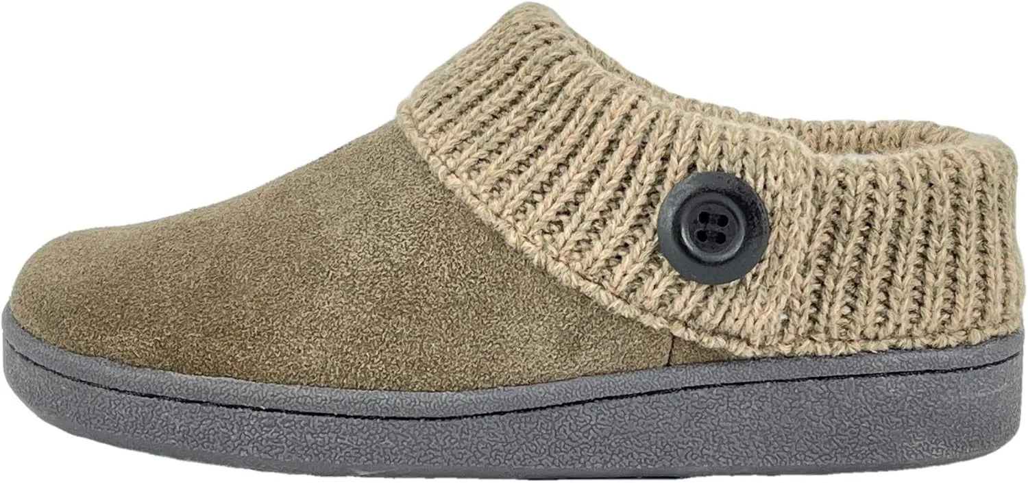Clarks Angelina Women's Knitted Collar Clog Slipper