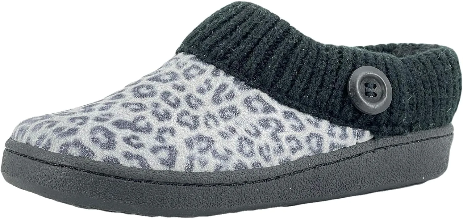 Clarks Angelina Women's Knitted Collar Clog Slipper