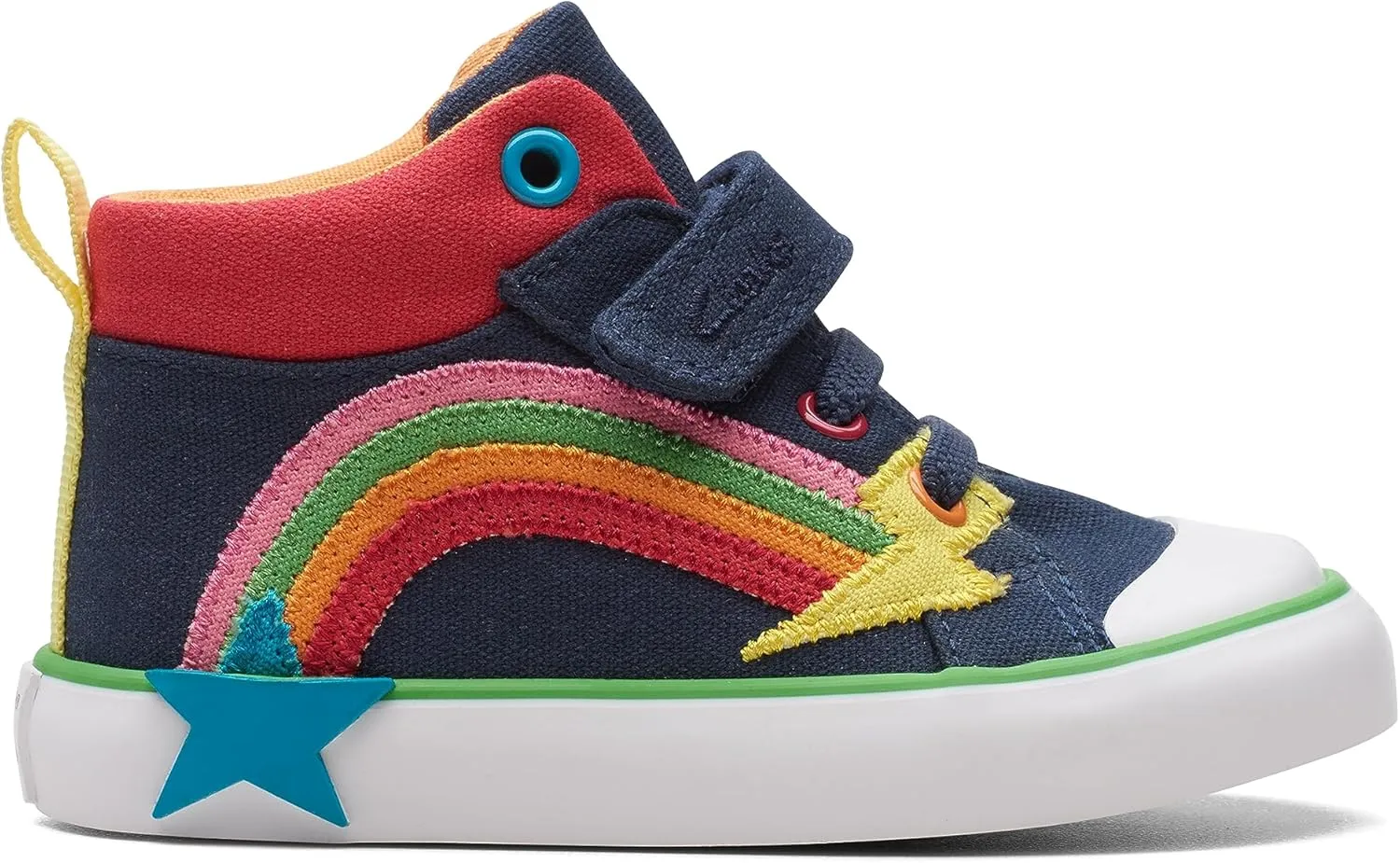 Clarks Girls' FoxingTorHi T. Sneaker