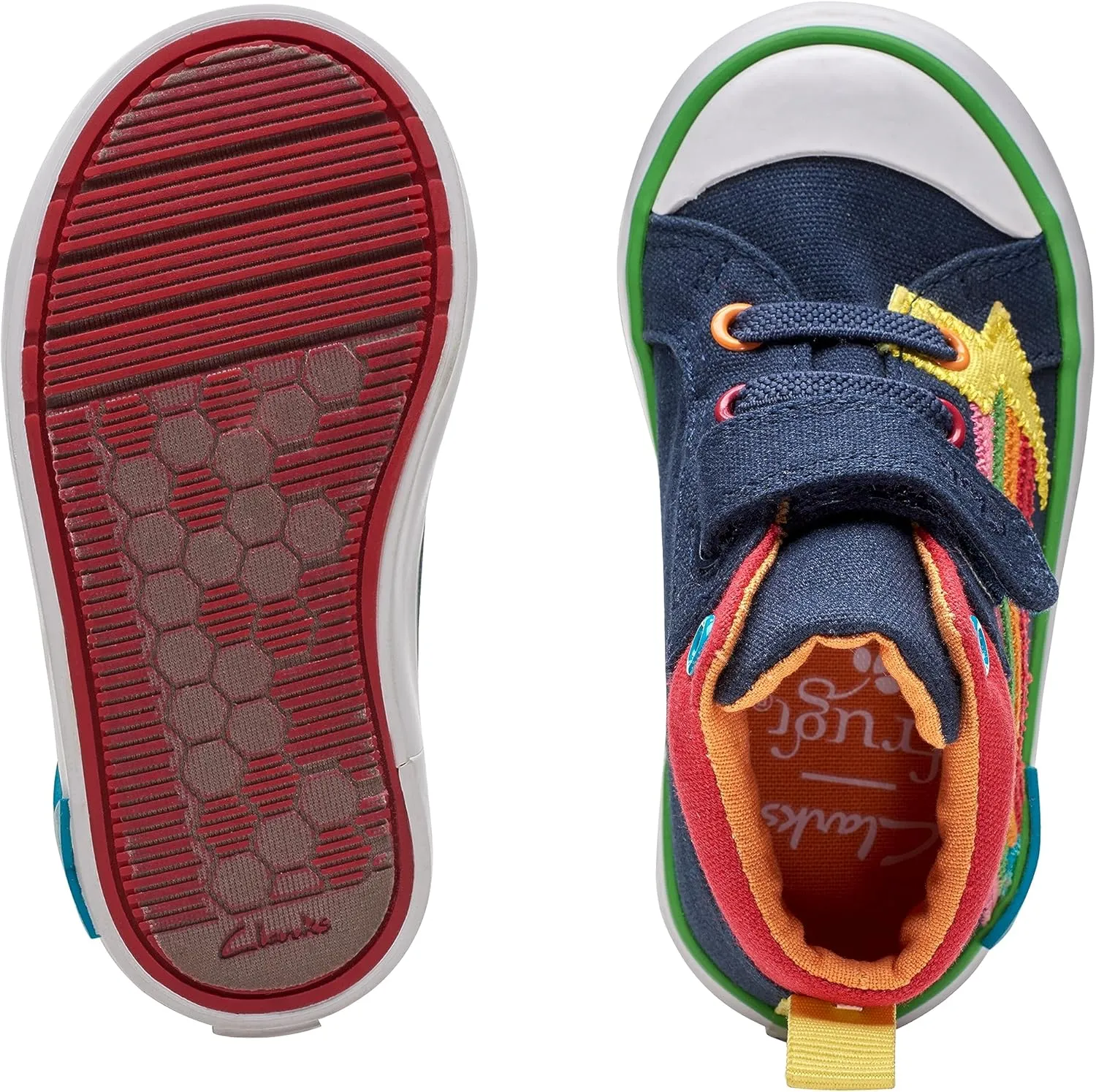 Clarks Girls' FoxingTorHi T. Sneaker