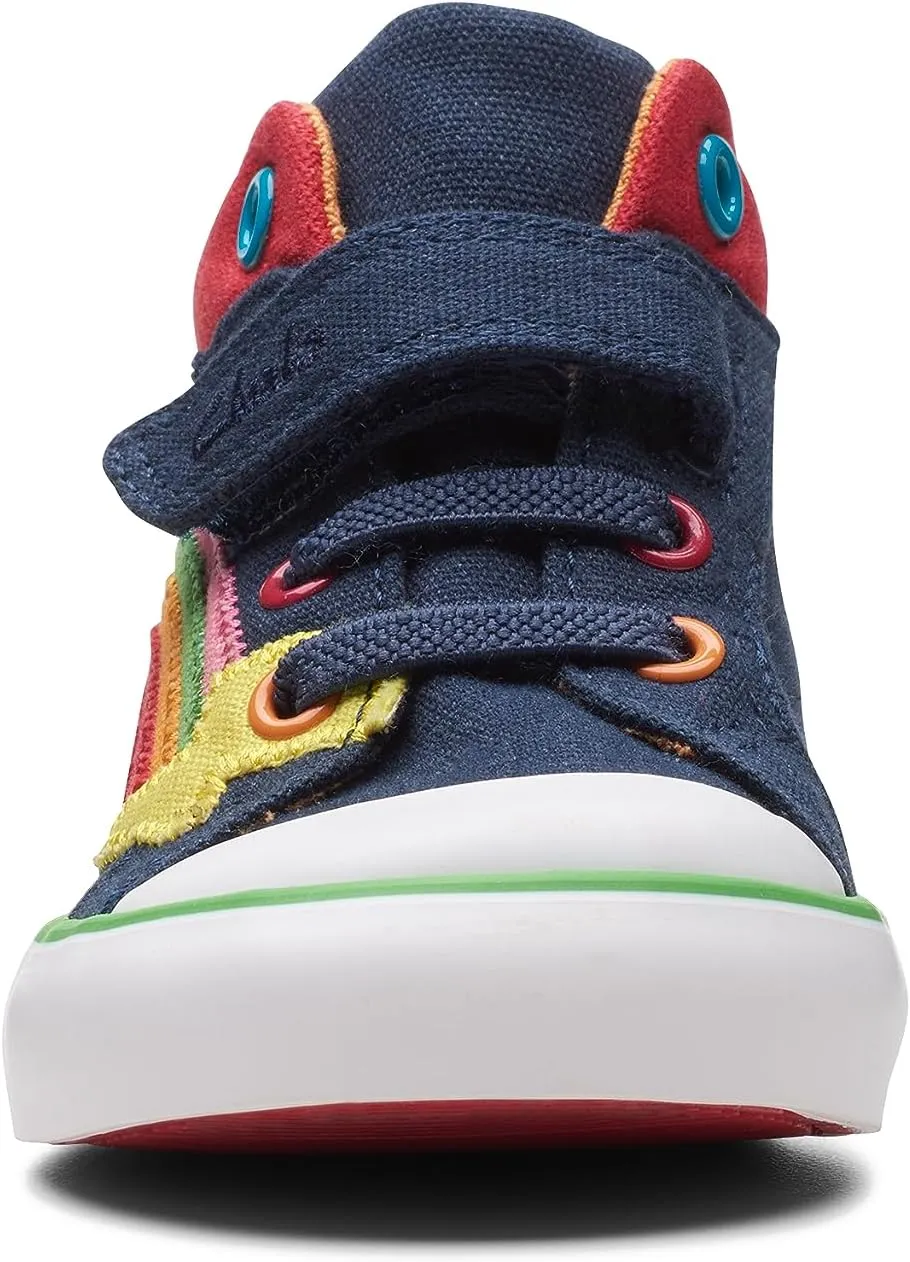 Clarks Girls' FoxingTorHi T. Sneaker