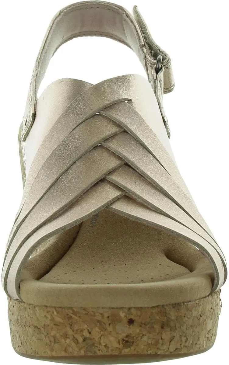 Clarks Women's Giselle Ivy Wedge Sandal