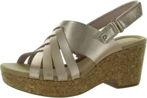 Clarks Women's Giselle Ivy Wedge Sandal