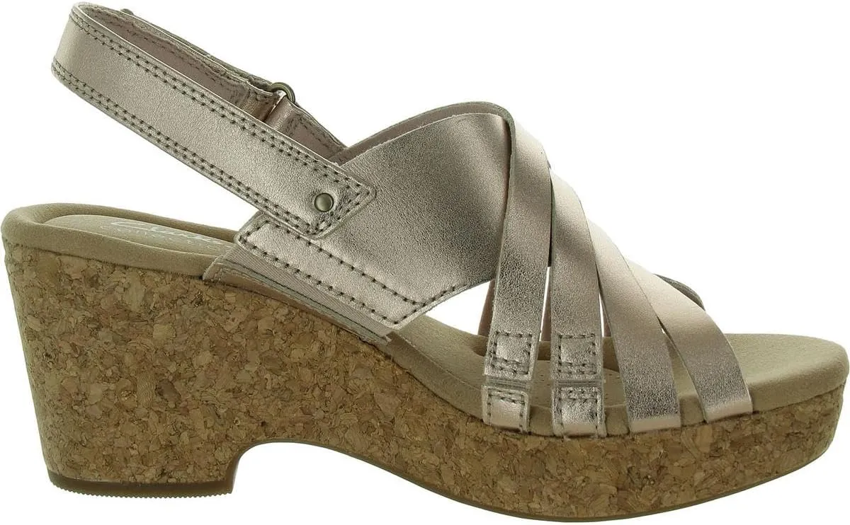 Clarks Women's Giselle Ivy Wedge Sandal