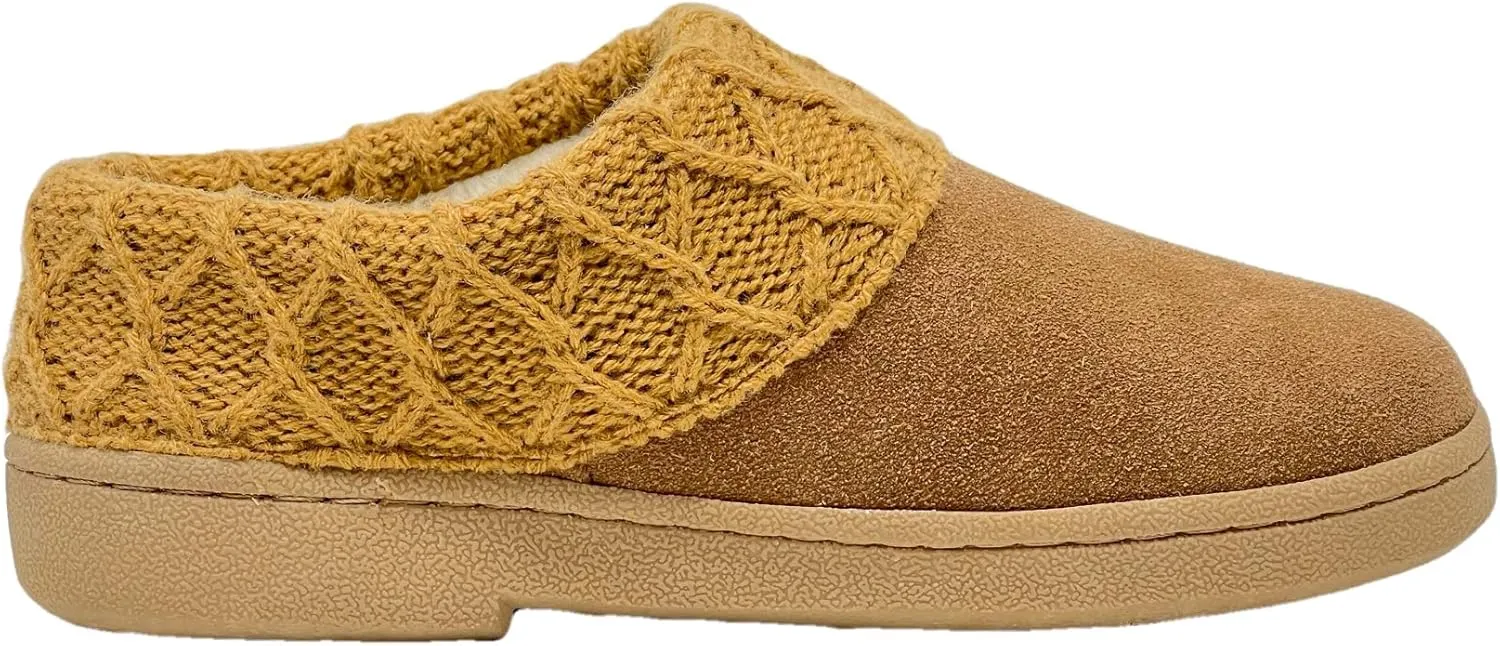Clarks Women's Knit Scuff Slipper