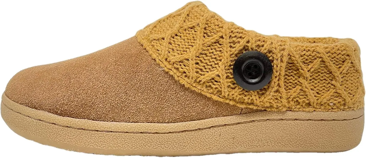 Clarks Women's Knit Scuff Slipper