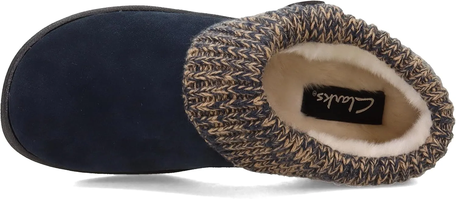 Clarks Women's Women's Clarks, Sweater Collar Clog Slipper
