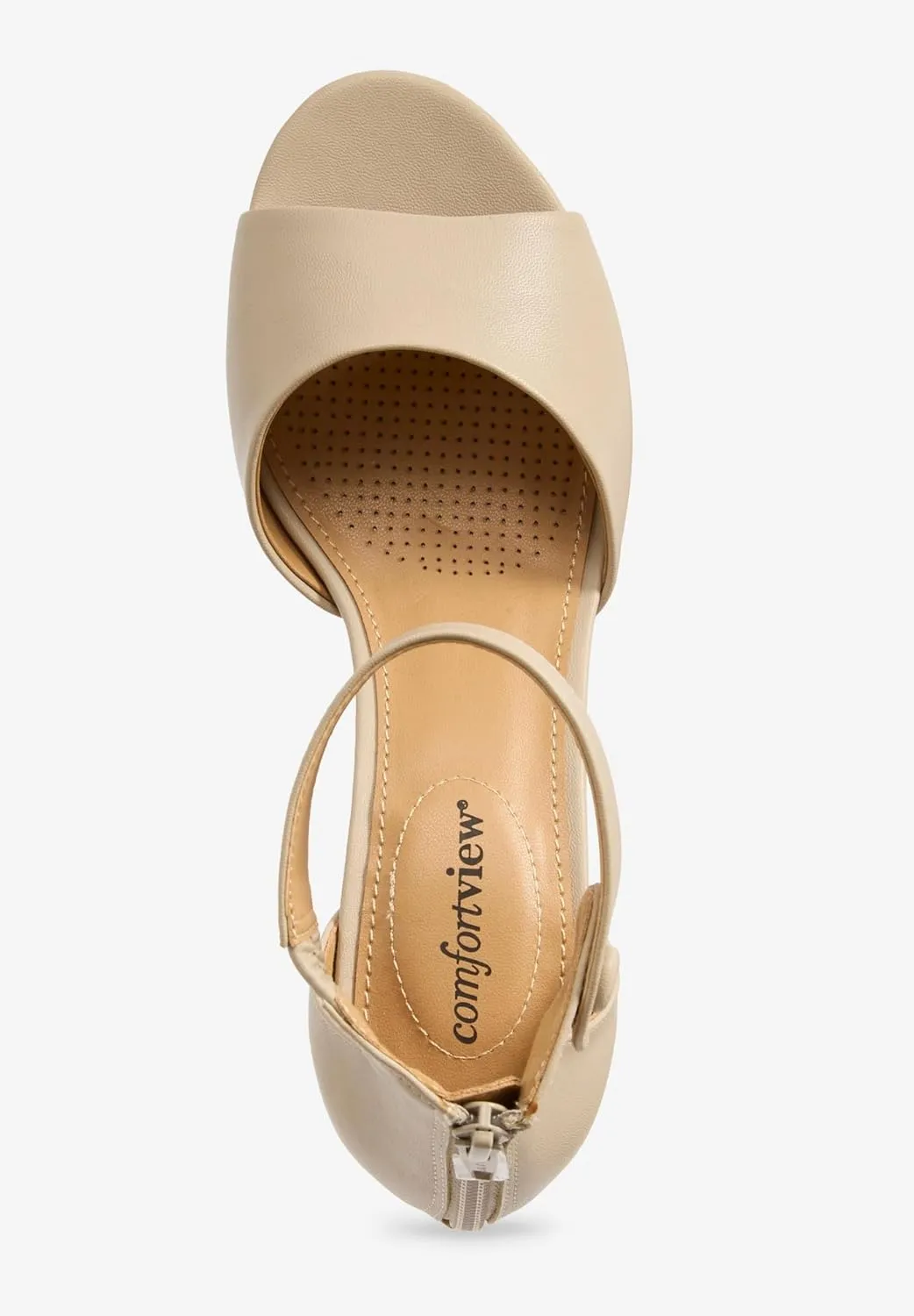 Comfortview Women's The Fallon Sandal (Wide Widths Available)