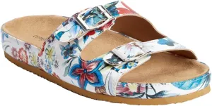 Comfortview Women's Wide Width The Maxi Footbed Sandal