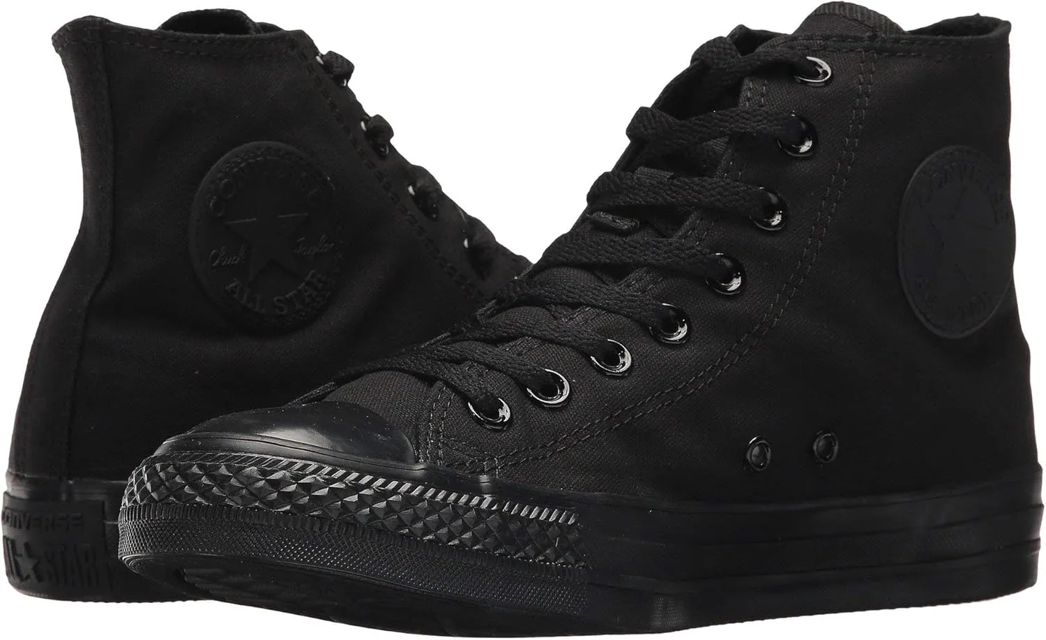 Converse high-top, Black, 9.5 Women/7.5 Men